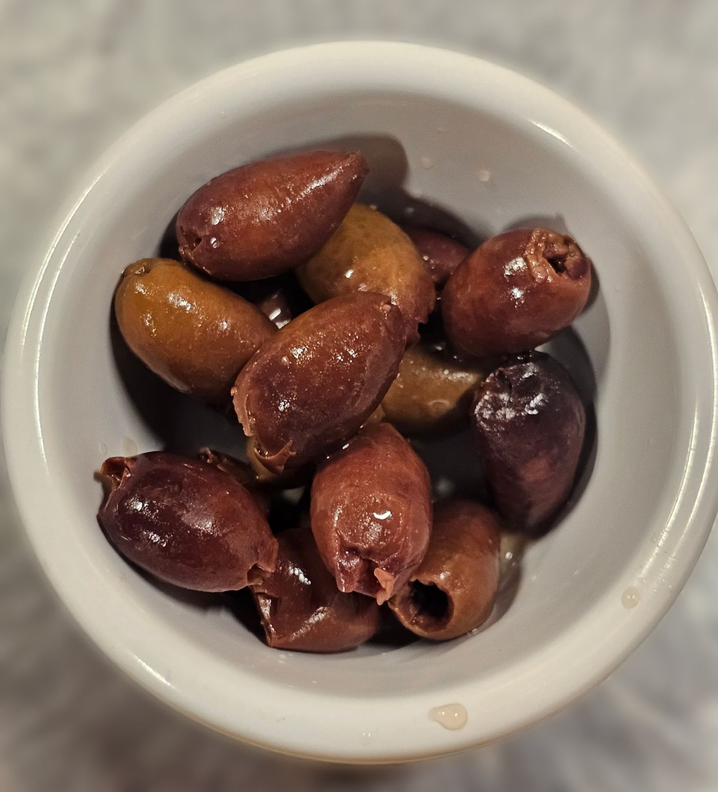 Bowl of kalamata olives